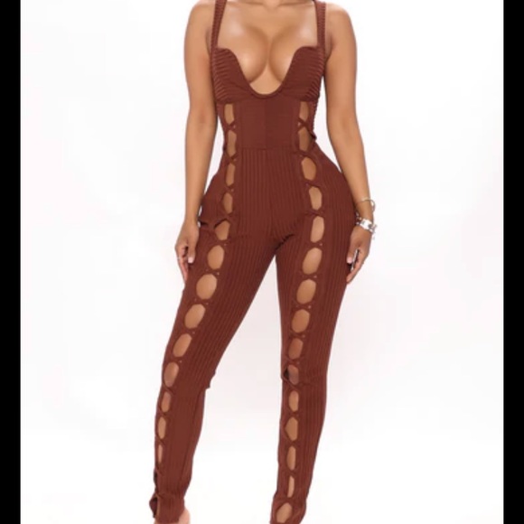 No cuts given Jumpsuit - Fashion Nova - Picture 2 of 3